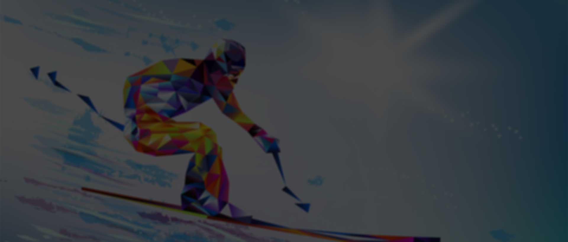 Illustration of Olympic Skier