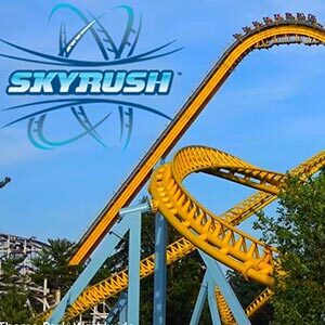 Skyrush Roller Coaster Hershey Park, PA