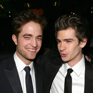 photo of Robert Pattinson and Andrew Garfield
